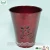 classical large size tall colored painting metal flower vases