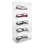 Import Clear Acrylic Wall Mounted Storage Organizer Rack / 5 Shelf Sunglasses Eyewear Display Case Stand from China