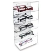 Clear Sunglasses Cosmetic Drawer Box Acrylic Eyewear Display Box