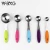 Import colored silicone handle measuring cups and measuring spoons set stainless steel from China