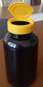 Colorful plastic bottle closure flip top lid