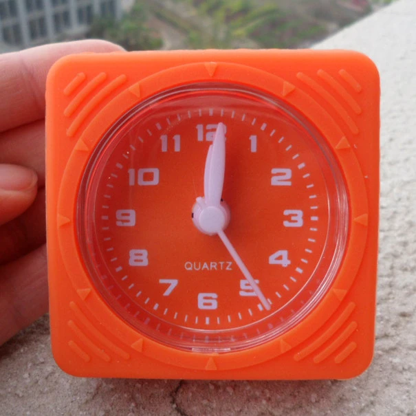 Colorful Silicone Clock Alarm Many Colors In Stock
