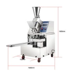 commercial steamed bun grain product making machines/momo folding machine