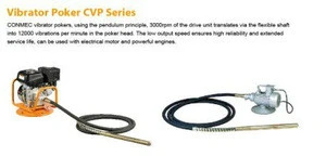 Concrete Vibrator Poker CVP Series Uesd With Electrical Motor