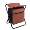 Congsi beach chair cooler bag fishing thermal picnic portable folding fishing chair with cooler bag