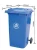 Import construction trash bin Plastic Dumpster Waste Bins stackables Wheelie bins from China