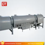 continuous carbonization stove for making activated carbon