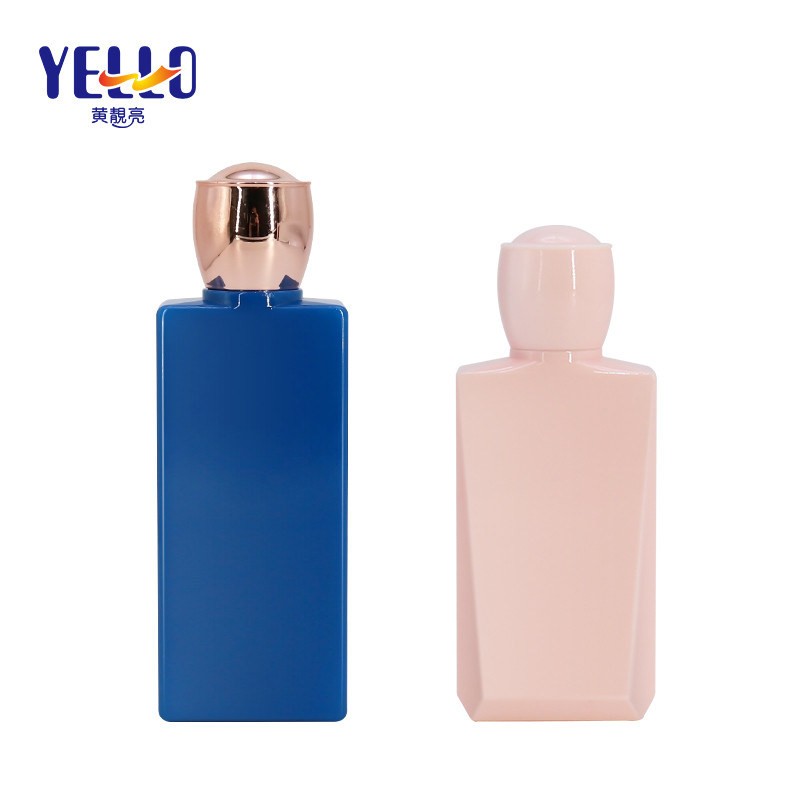 Cosmetic Packaging Little Blue Pink Plastic 50ml 60ml Cute Hotel Shampoo Bottle