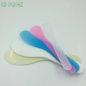 Cosmetic Tip Plastic Spatula, Facial Mask Spatulas for Facial Makeup in Different Colors