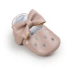 Cow Baby Shoes,Soft Sole Leather Baby Infant Toddler Kids Children Gift Cow White Shoes