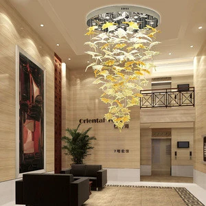 Creative Personality Art Villa Large Engineering Lamps Hotel Lobby Chandelier Pendant Light