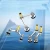 Import Creative simple wall hanging decoration metal Stainless Steel Glass  Pin Curtain Wall Spider Fittings from China