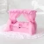 Import Crib with canopy and linen for dolls,  wooden furniture for dolls, Diamond Princess collection (pink) from Russia