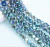 Crystal Glass Beads  Round Shape Grind Arenaceous Bead Necklaces Bracelet DIY Accessories