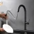 Import cupc approved Pull Down Automatic Smart Touch Sensor Black Kitchen Faucet from China
