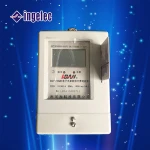 Current 40A electric energy meter, PC panel copper connector smart power meter