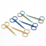 Curved Scissors For False Eyelashes   Eyelash Trimming Custom Label Scissors