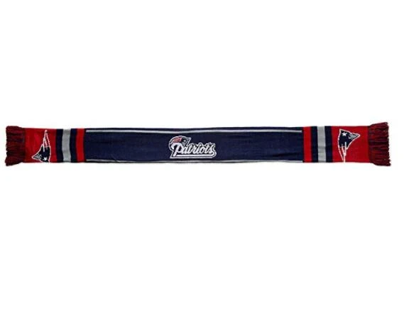 Custom 17*140cm New England Patriots Official NFL Adult One Size Scarf