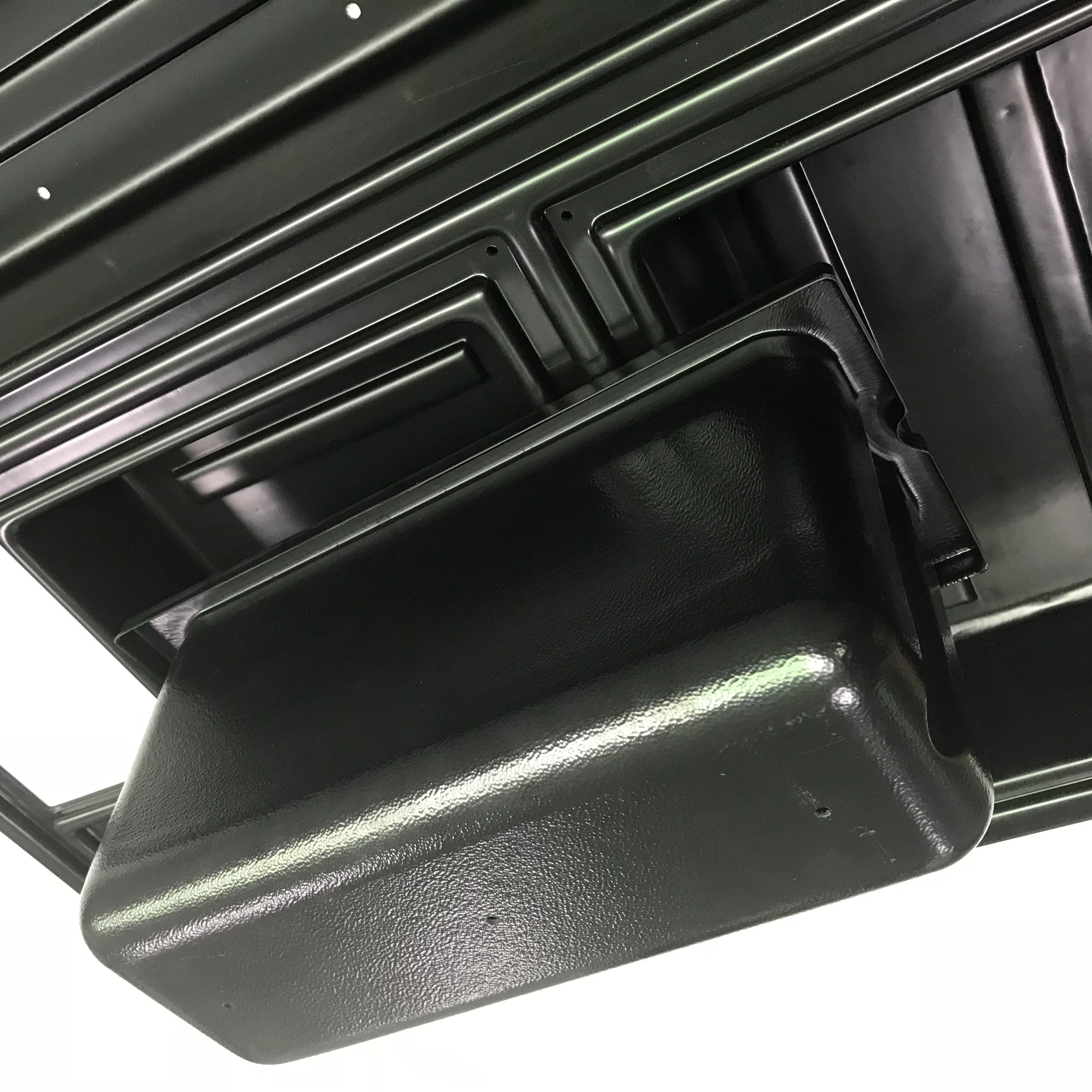 Custom ABS Black Durable Theroformed Plastic Tool Tray Box Items