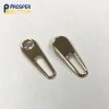 Custom boot zipper heads metal zipper pull