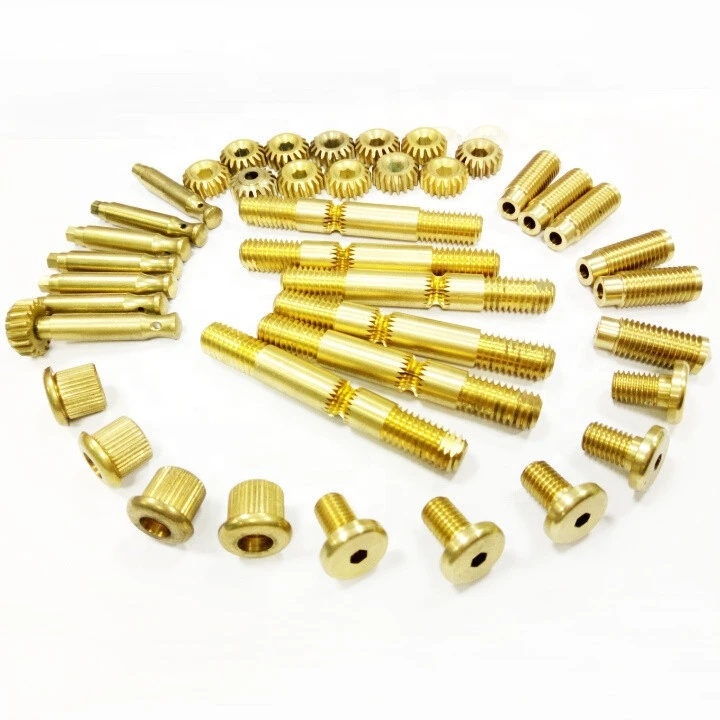 Custom CNC Processing Machining Brass Spare Part For Coffee Machinery
