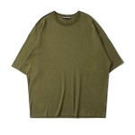 custom cotton plain print blank tshirt oversized mens t shirt