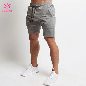 Custom Cotton Polyester Plain Jogger Mens Wholesale Blank Sweat Shorts