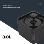 Custom Electric Smart Pet Drink Fountain Cat Water Feeder Indoor Automatic Filter Water Drink Dispenser For Dog Cat