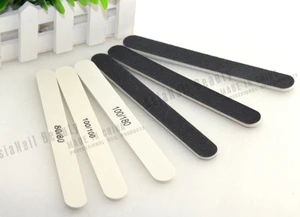 Custom Emery Board 100/180  100/100 80/80 double side Disposable Nail File