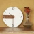Import Custom European Retro Vintage Decorative 14 Inch Mdf Circular Wooden Wall Clock By Battery Operate from China