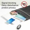 Custom Faraday Laptop Bag Shielding Privacy Travel Security Anti-tracking Assurance Rfid Signal Blocking Pc Bag