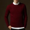 Custom fashion  Autumn Season long sleeve round neck man knitting  cashmere sweaters