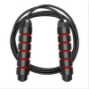 Custom Gym Jump Rope Adjustable Handle Freestyle Skipping Rope PVC Steel jumping rope