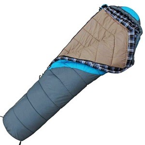 Custom lightweight polyester travel sleeping bag for camping mummy bag