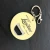 Import Custom Logo Keychain Accessories Metal Bottle Opener Keychain Key Chain from China