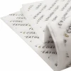 Custom Logo Printed Eco Friendly White Product Packaging Wrapping Tissue Silk Paper