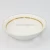 Import custom logo printed wholesale gold rim dinner set white ceramic fine porcelain 38pcs modern design dinnerware set from USA