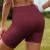 Import Custom Logo Seamless Solid Colorful Women Sports Striped Scrunch Butt Shorts High Waist Quick Drying Yoga Shorts from China