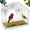 Custom made design good sale acrylic bird cage/acrylic bird carrier Feeder Pet House acrylic handmade bird cage