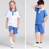 Custom Made Primary School Uniform Designs Summer Kids Boy and Girl School Uniform
