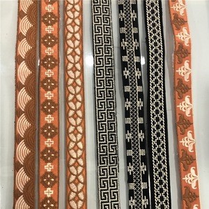 Custom  many design  Embroidered braid lace ribbon Trim For African man ribbon craft iron  on Wedding Applique DIY