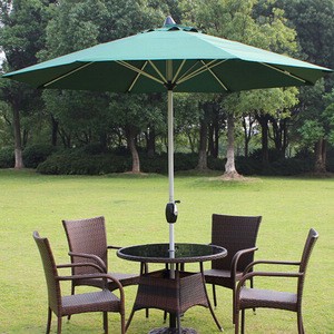 custom  Outdoor Furniture sun patio table top parasols umbrella