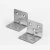 Import Custom Sheet Metal Stamping Stainless Steel Metal U Shape L Shape Connecting Bracket from China