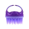 Custom silicone Scalp Massager Shampoo hair Brush
