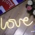 Import Custom USB & Battery Powered Wedding Decor PVC Love Letter LED Neon Sign Light from China