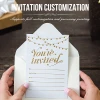 Customizable high-end invitation wedding invitation card business invitation