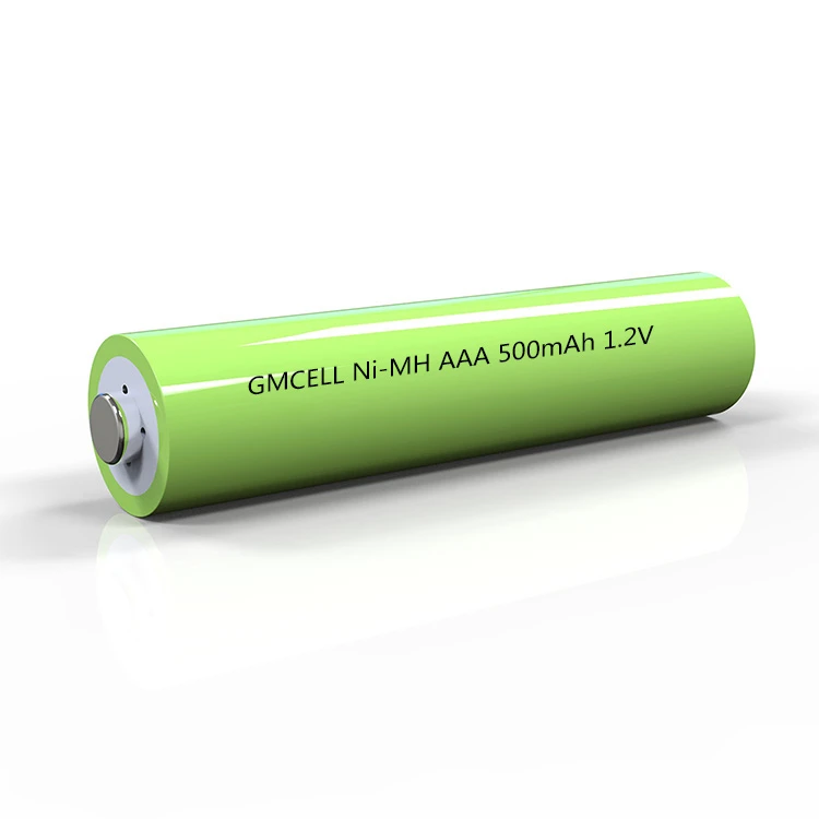 customized brand welcome 500Mah 1.2V Ni Mh aaa Rechargeable Battery