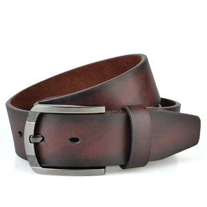 Customized Casual Retro Style Handcrafted Leather Belt