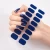 Import Customized Design Blue Purple Nail Sticker Gel Polish Strips Nail Art Wraps from China