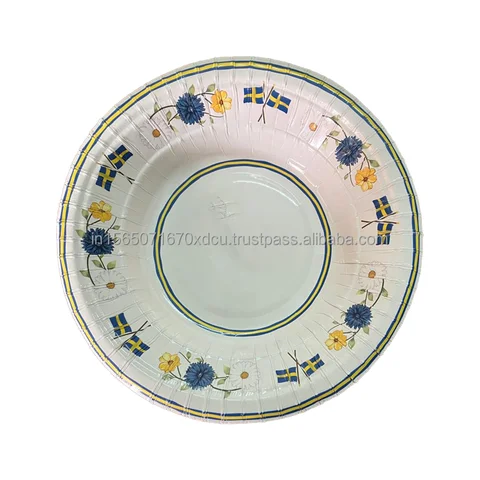 Customized Disposable Paper Plates and Bowls for Weddings